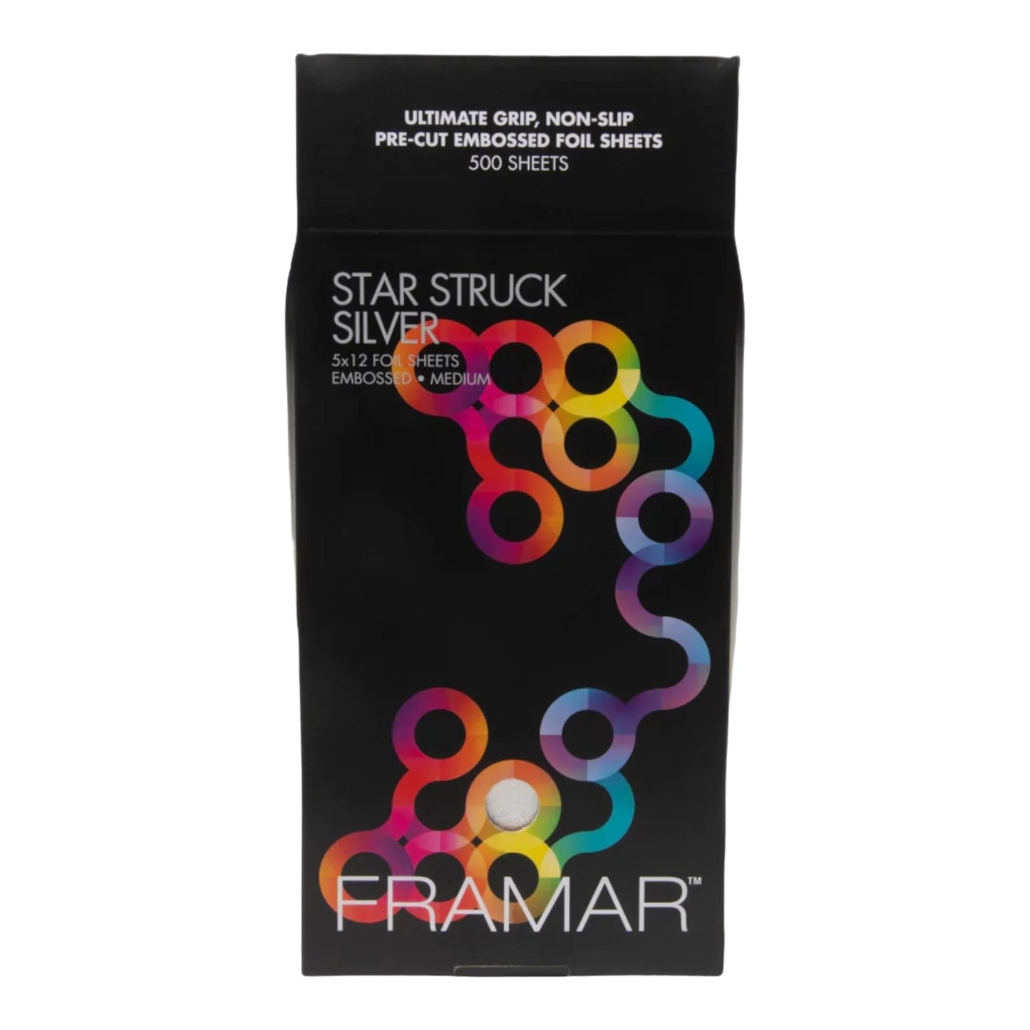 Framar Embossed Medium Folie Star Struck Silver Sheets Strähnchenfolie - 5x12 - 12,7x30,5 cm