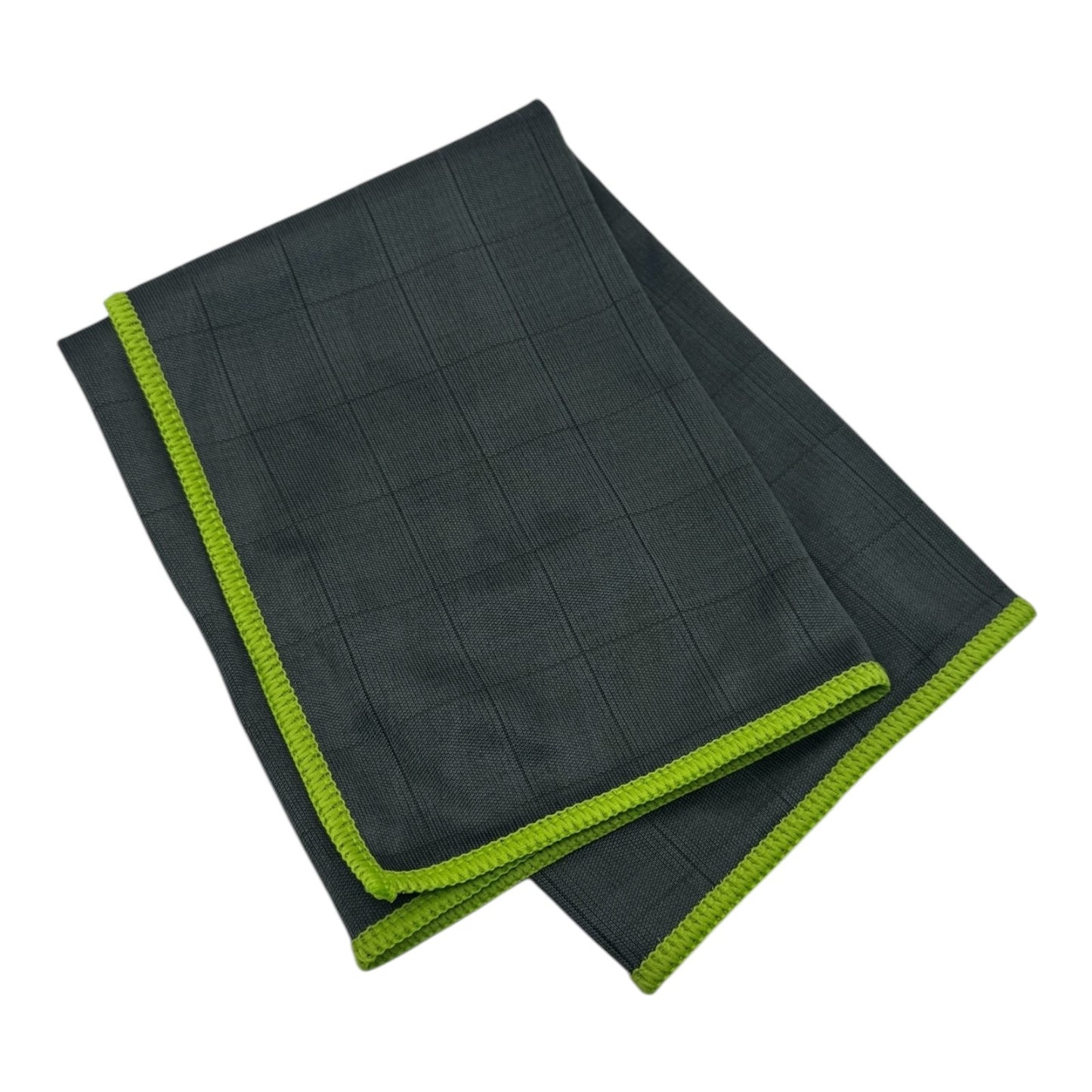 Mikrofasertuch Premium Carbon 40x40 cm 400 GSM Fenstertuch für Glas und Spiegel