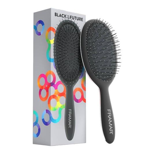 Framar Detangle Brush Black to the Future Bürste Entwirrbürste - black